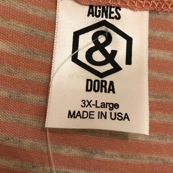 Agnes and Dora Striped Dolman Tunic - Picture 2 of 3